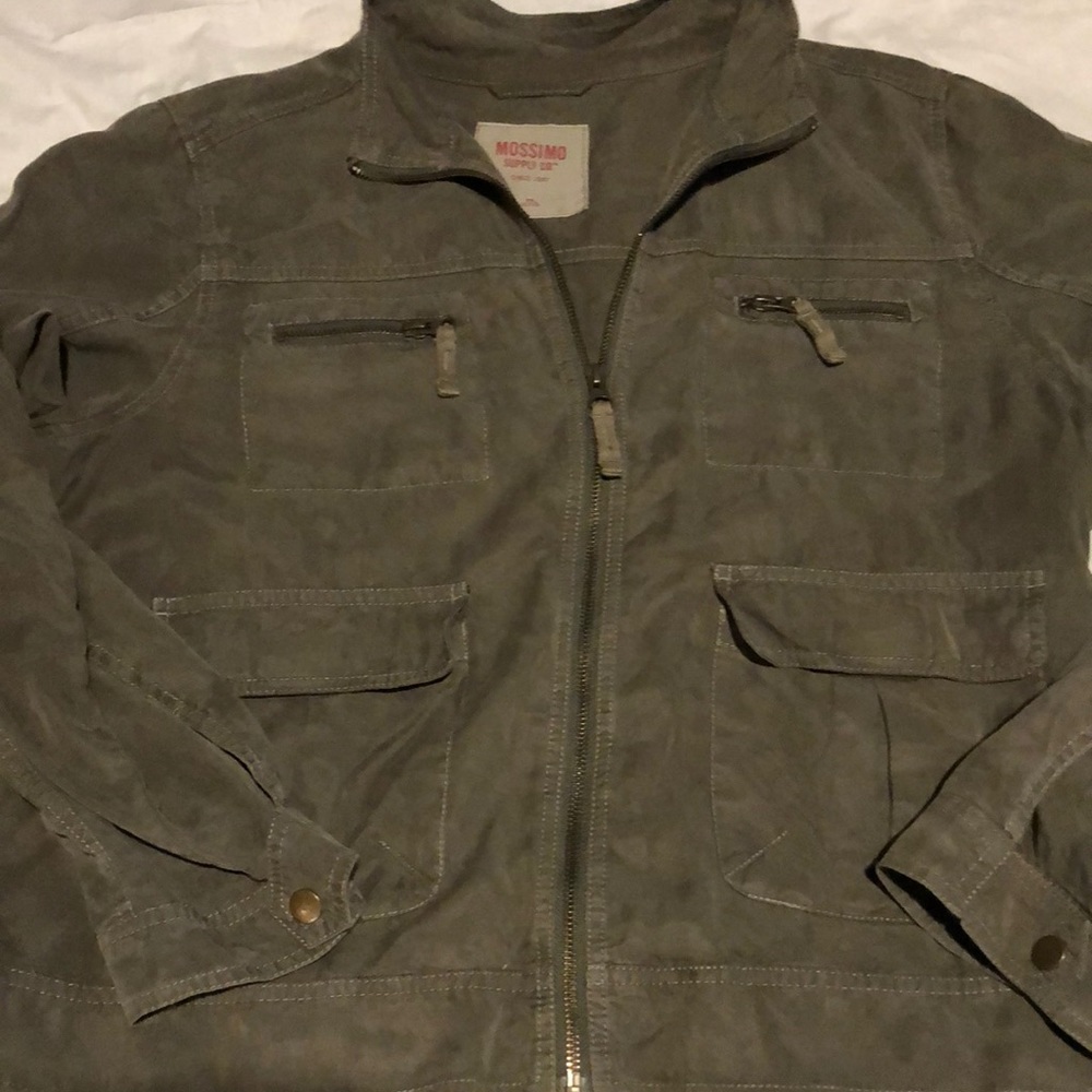 Forest green light Mossimo coat